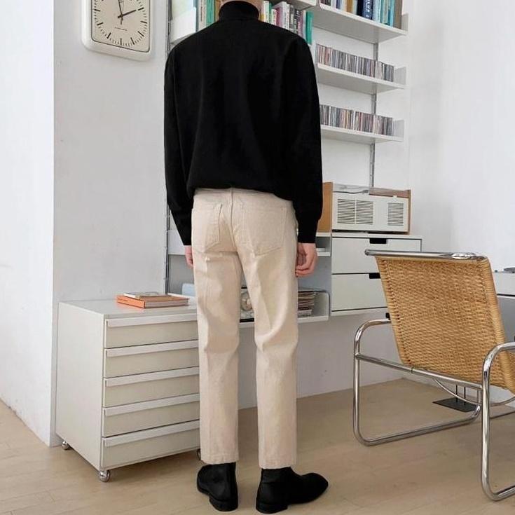 Relaxed Fit Stretch Trousers