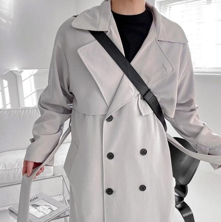 Relaxed Fit Trench Coat
