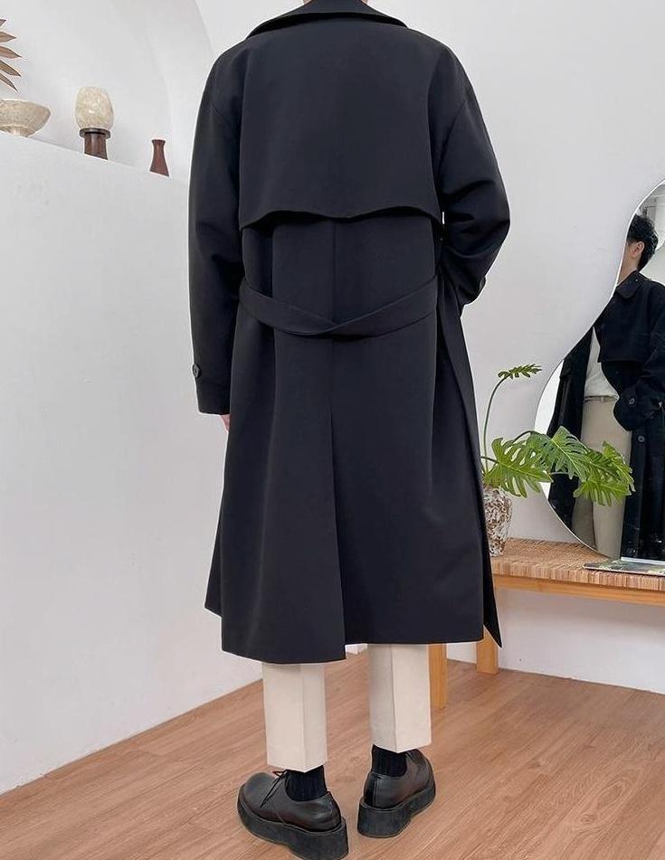 Relaxed Fit Trench Coat