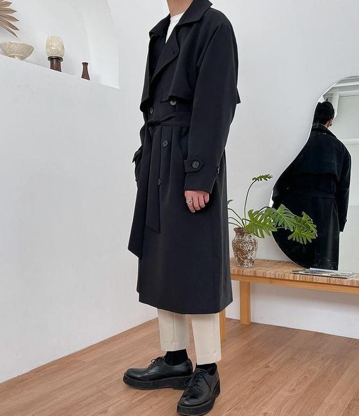 Relaxed Fit Trench Coat