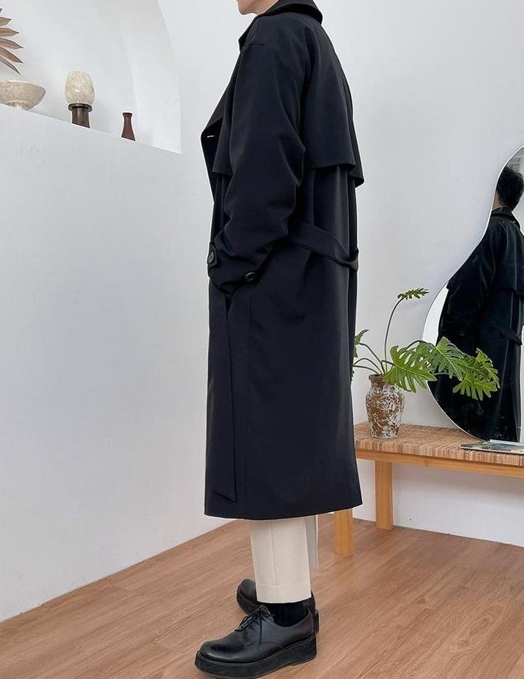 Relaxed Fit Trench Coat