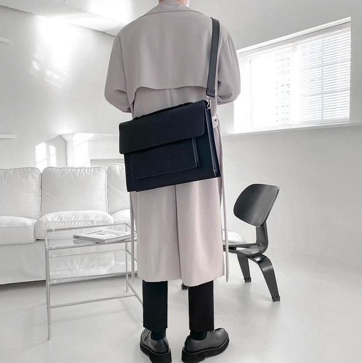Relaxed Fit Trench Coat