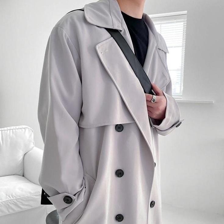 Relaxed Fit Trench Coat