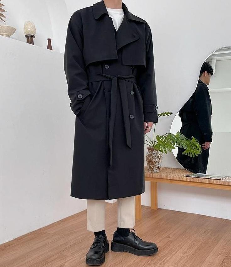 Relaxed Fit Trench Coat
