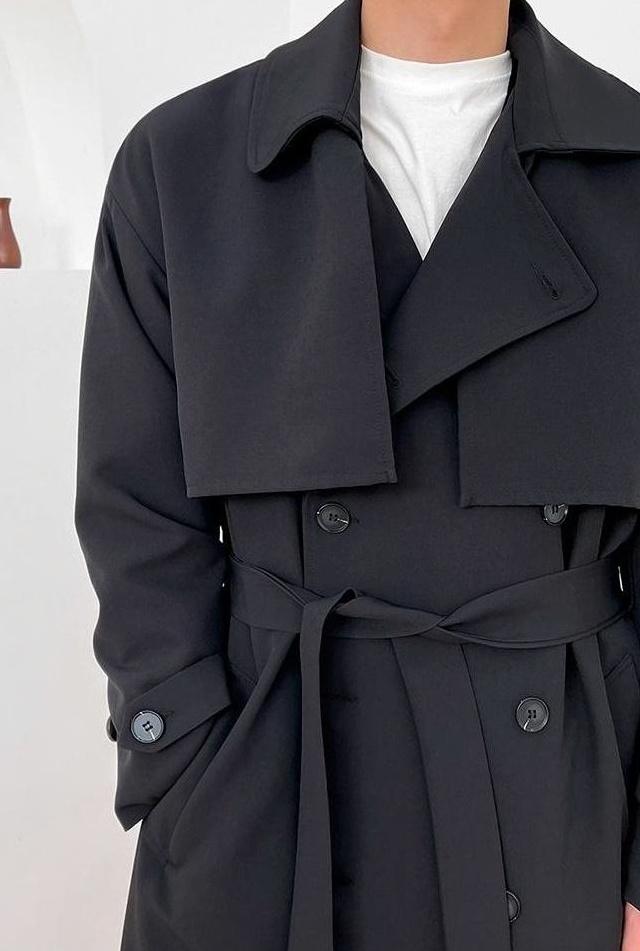 Relaxed Fit Trench Coat