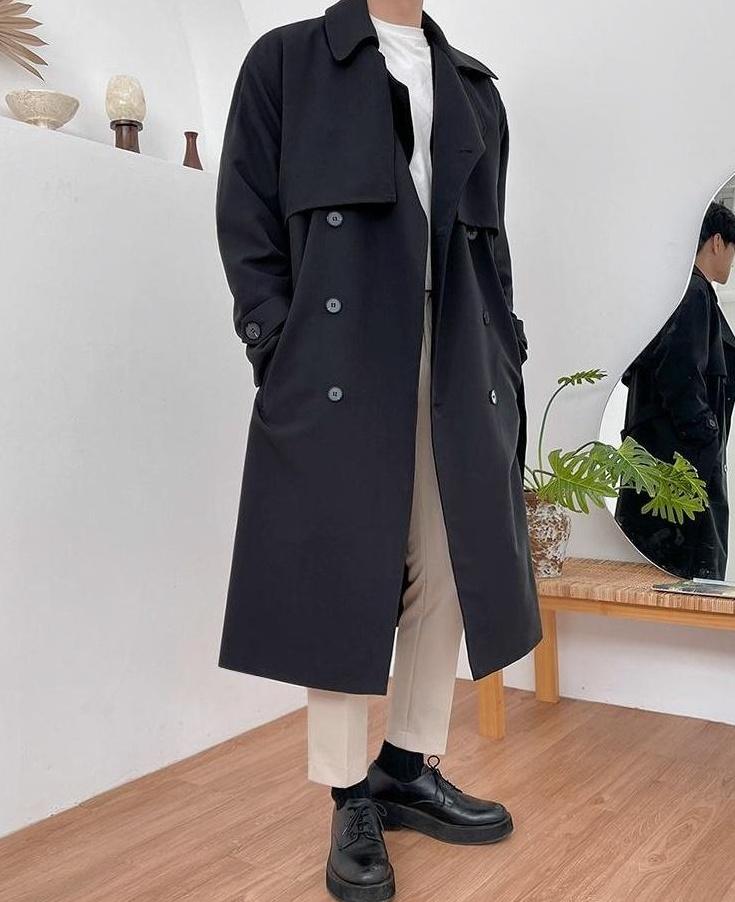 Relaxed Fit Trench Coat