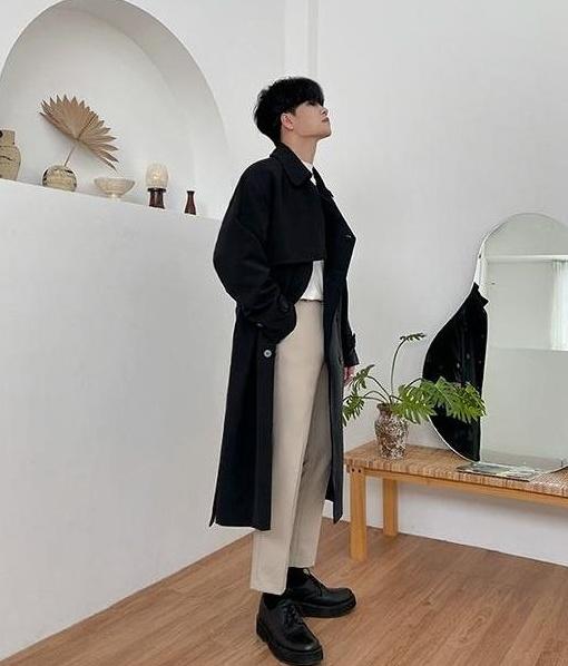 Relaxed Fit Trench Coat