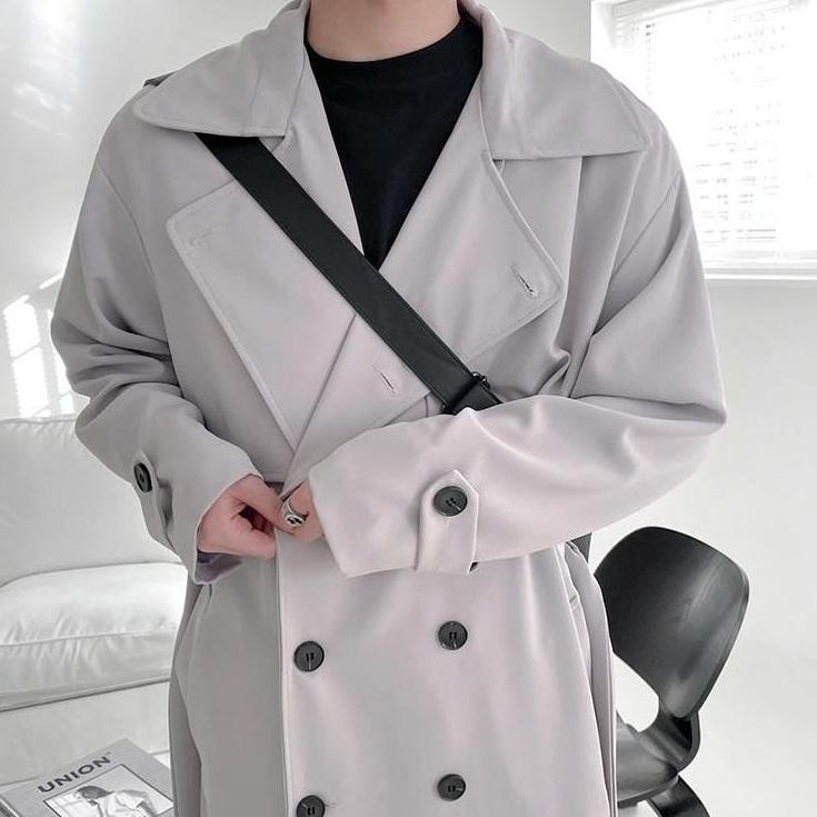 Relaxed Fit Trench Coat