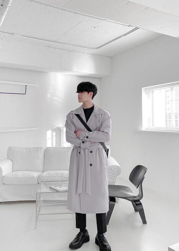 Relaxed Fit Trench Coat