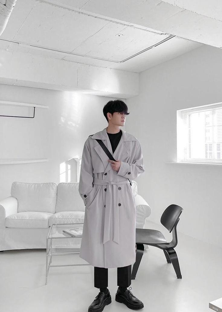 Relaxed Fit Trench Coat
