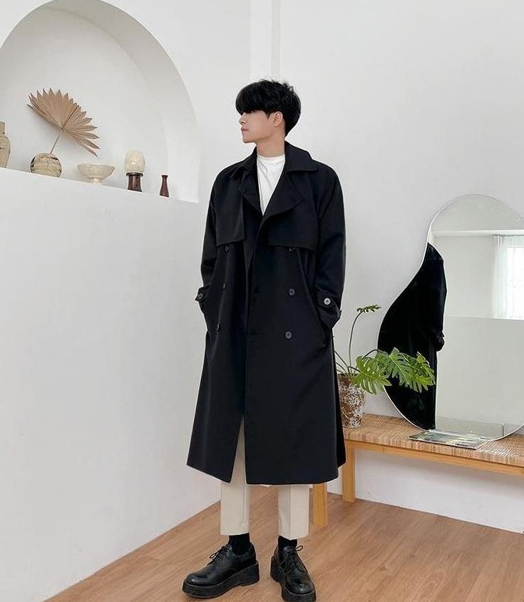 Relaxed Fit Trench Coat