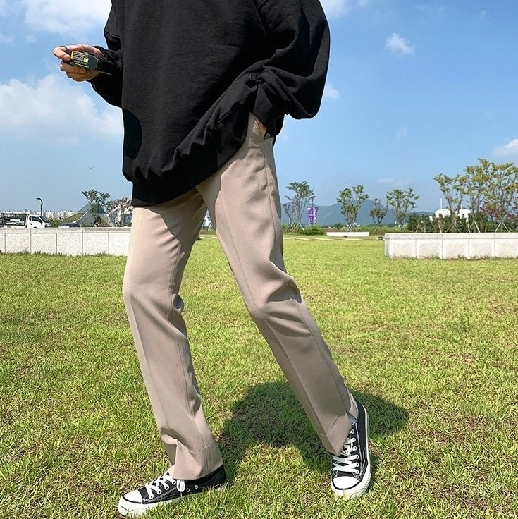 Relaxed Fit Trendy Casual Trousers