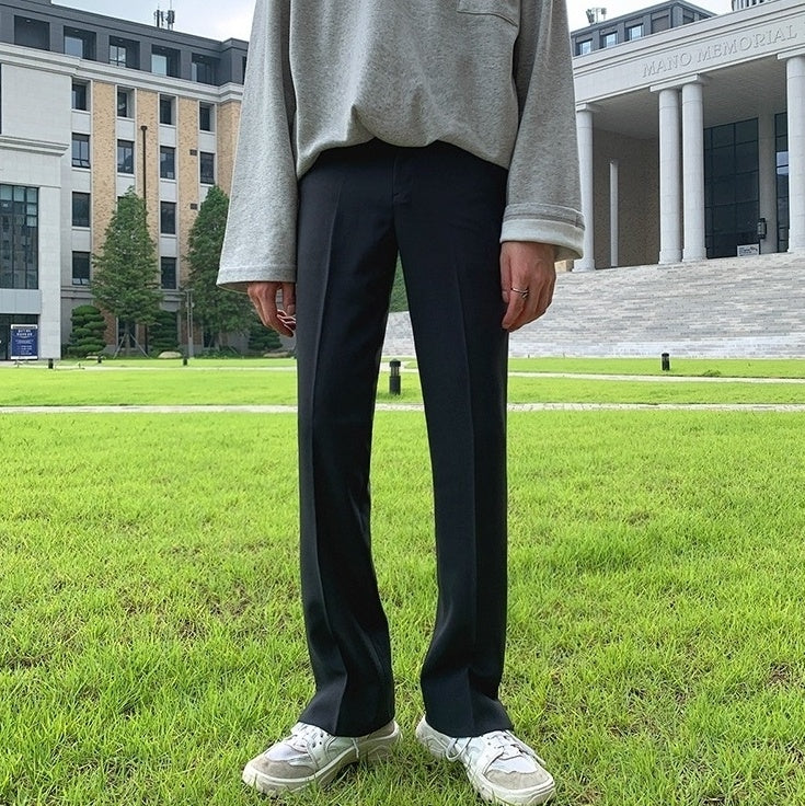 Relaxed Fit Trendy Casual Trousers