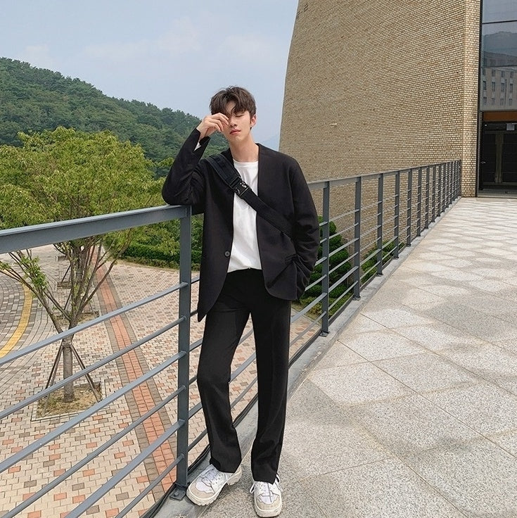Relaxed Fit Trendy Casual Trousers