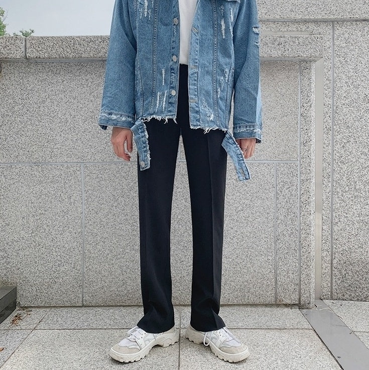 Relaxed Fit Trendy Casual Trousers
