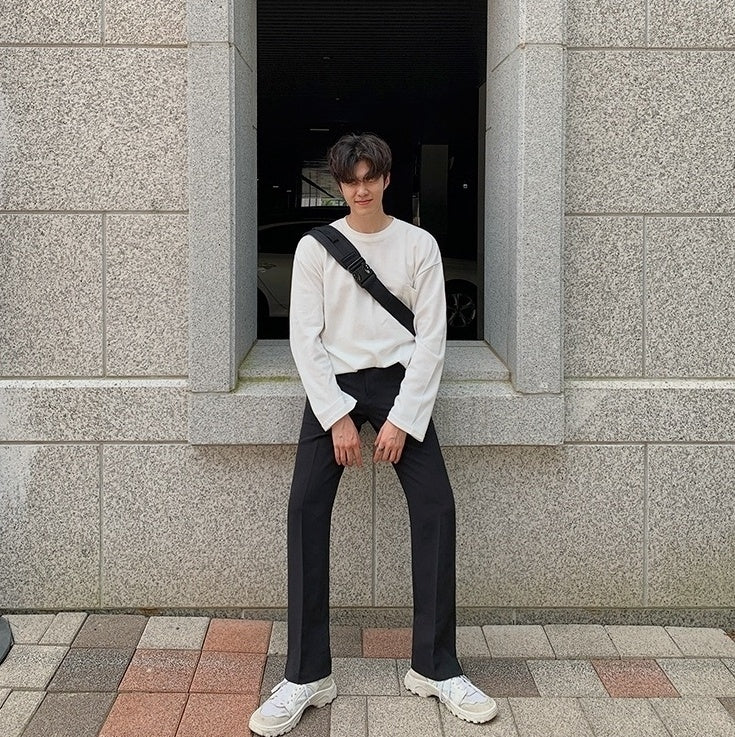 Relaxed Fit Trendy Casual Trousers
