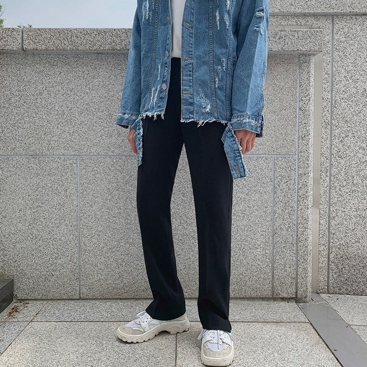 Relaxed Fit Trendy Casual Trousers