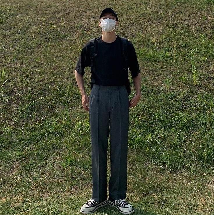 Relaxed Fit Trendy Wide Leg Trousers