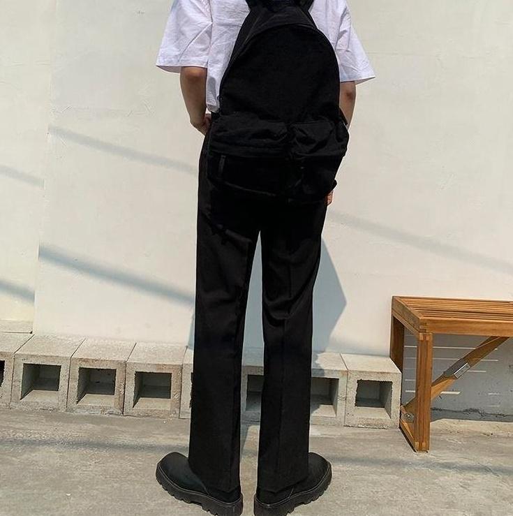 Relaxed Fit Trendy Wide Leg Trousers