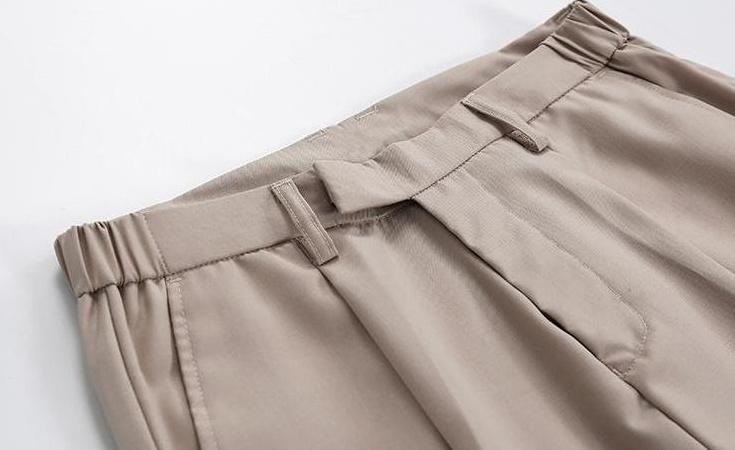 Relaxed Fit Trendy Wide Leg Trousers