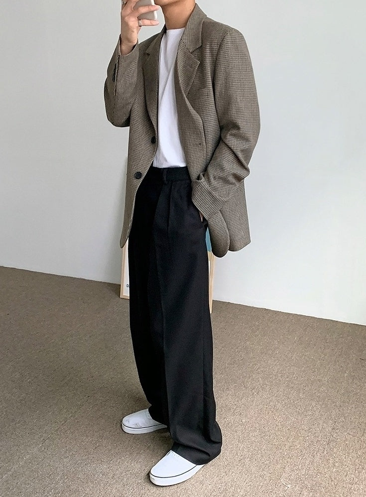 Relaxed Fit Trendy Wideleg Trousers