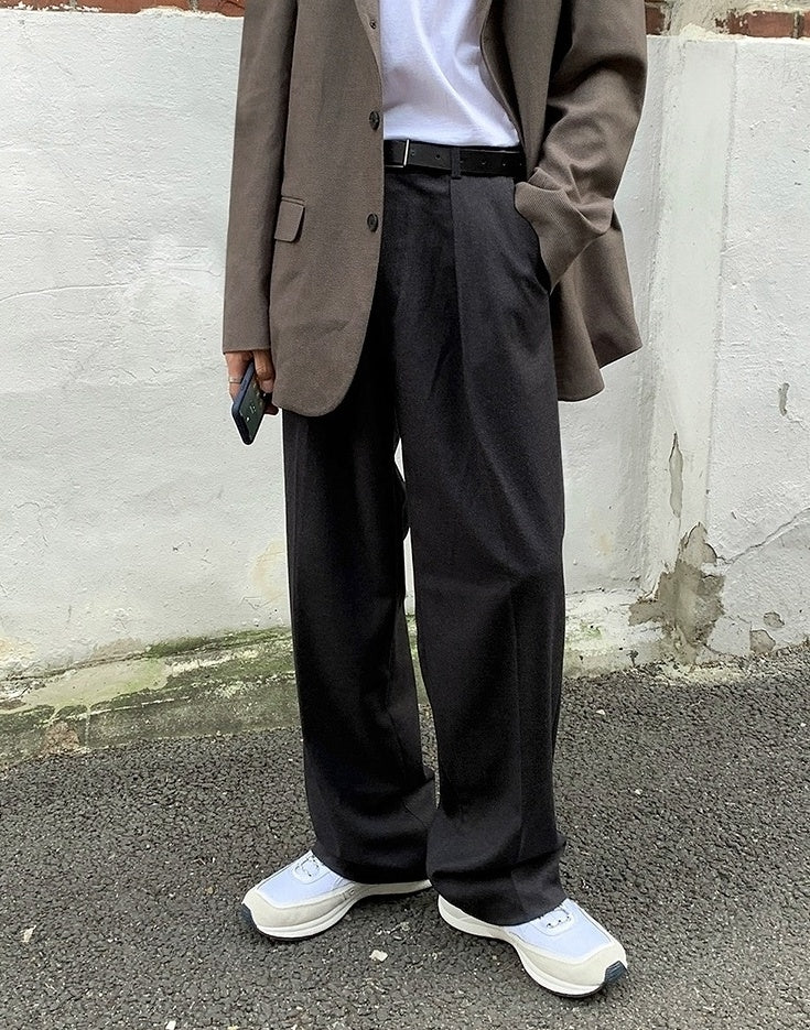 Relaxed Fit Trendy Wideleg Trousers