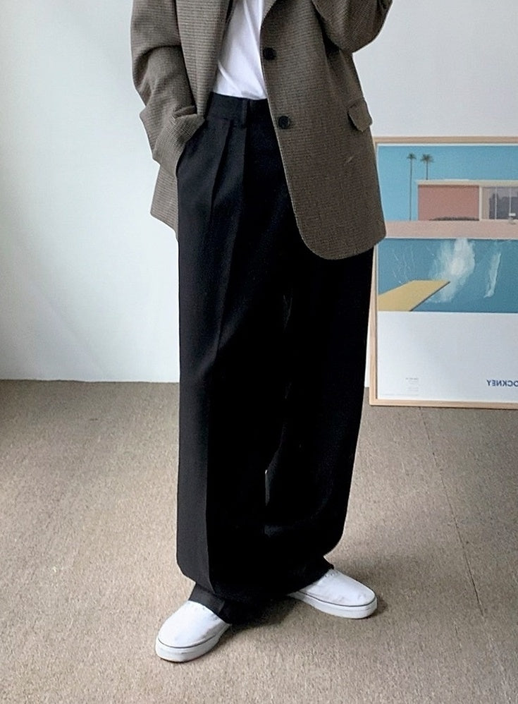 Relaxed Fit Trendy Wideleg Trousers