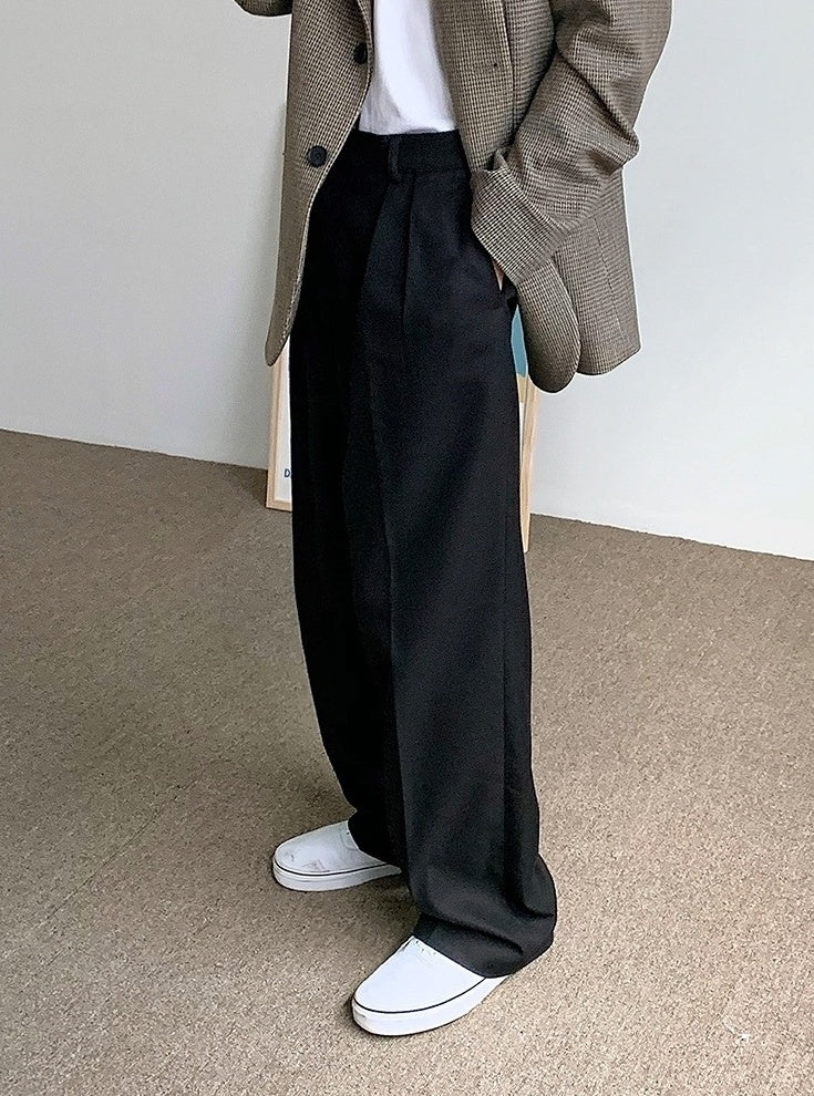 Relaxed Fit Trendy Wideleg Trousers