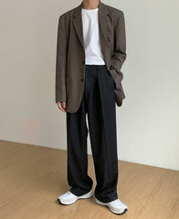 Relaxed Fit Trendy Wideleg Trousers