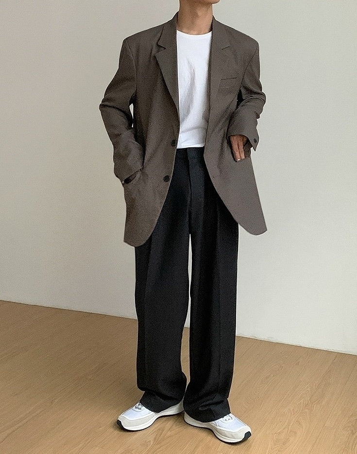 Relaxed Fit Trendy Wideleg Trousers
