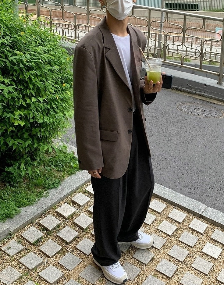 Relaxed Fit Trendy Wideleg Trousers