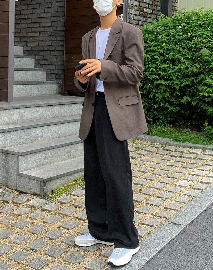 Relaxed Fit Trendy Wideleg Trousers