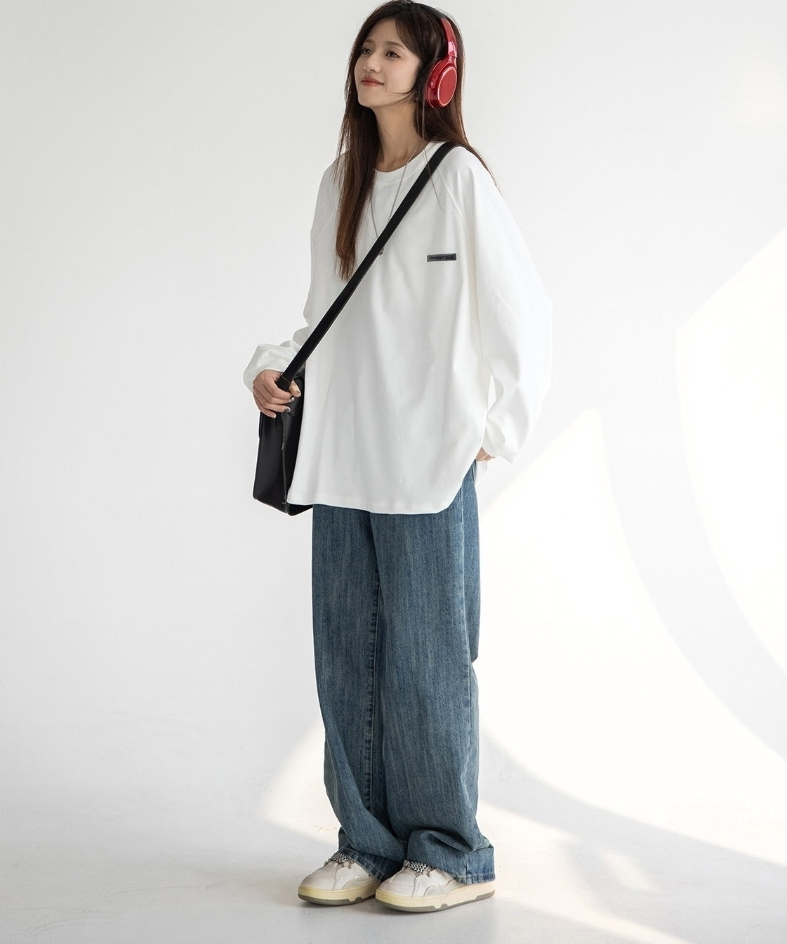 Relaxed Long Sleeve Base Layer T Shirt