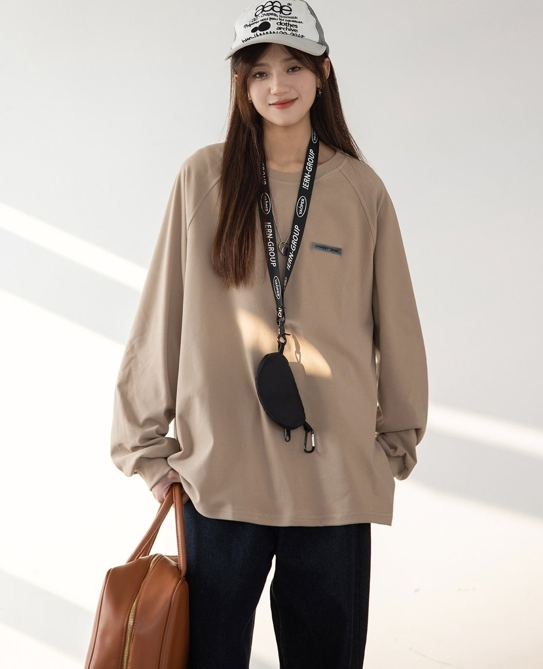 Relaxed Long Sleeve Base Layer T Shirt