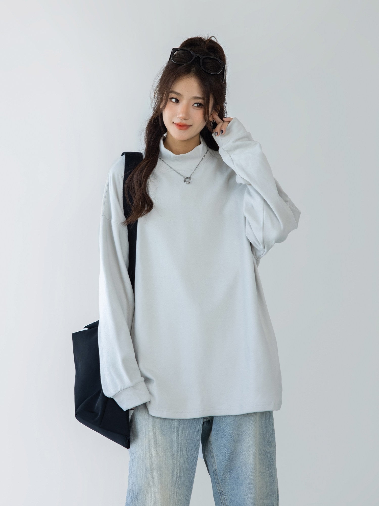 Relaxed Long Sleeve Base Layer T Shirt