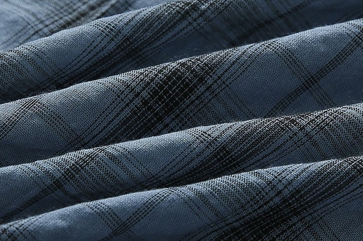 Relaxed Plaid Casual Shirt Trendy Long Sleeve