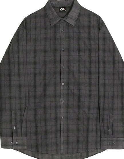 Relaxed Plaid Casual Shirt Trendy Long Sleeve