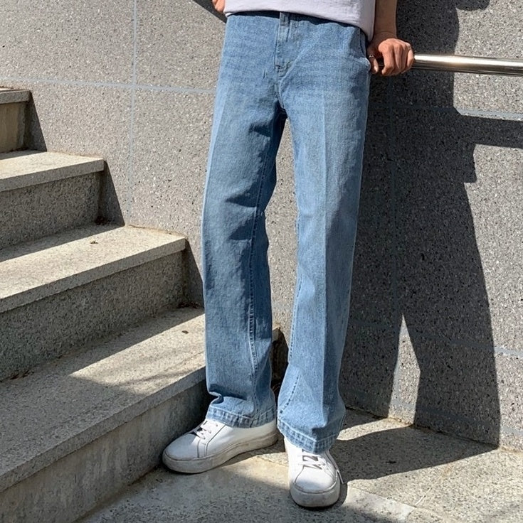 Relaxed Straight Black Vintage Jeans