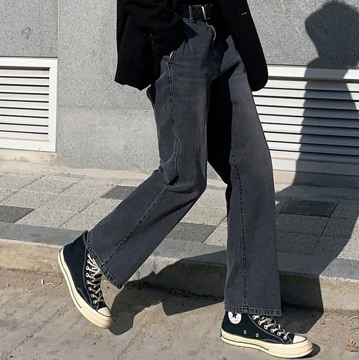Relaxed Straight Black Vintage Jeans