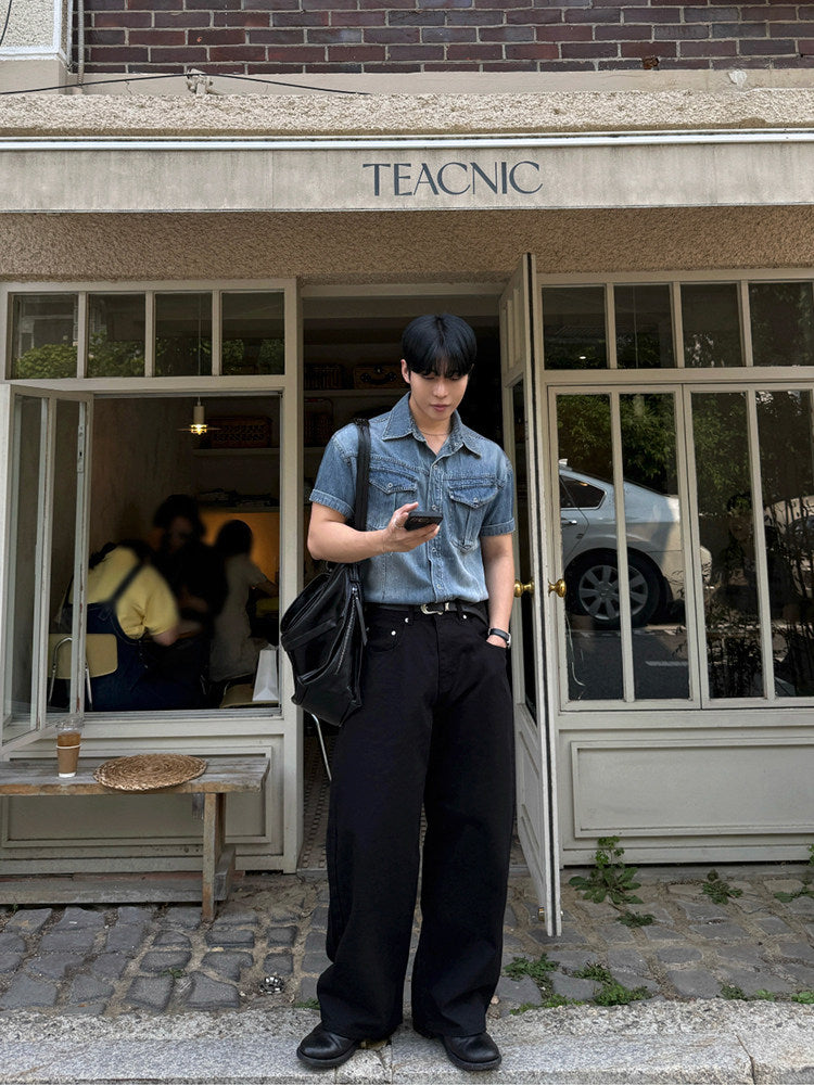 Straight Leg Relaxed Summer Pants