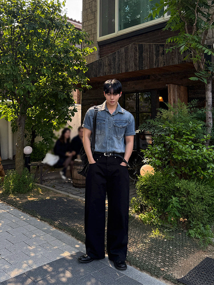 Straight Leg Relaxed Summer Pants
