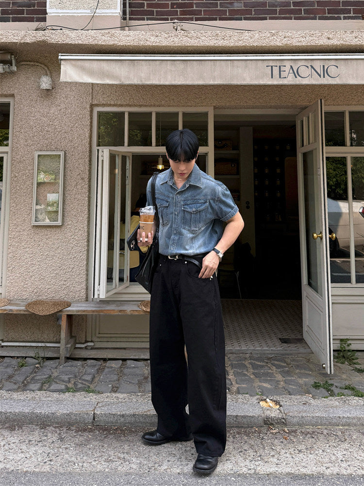 Straight Leg Relaxed Summer Pants