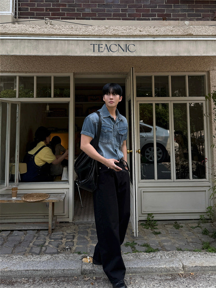Straight Leg Relaxed Summer Pants