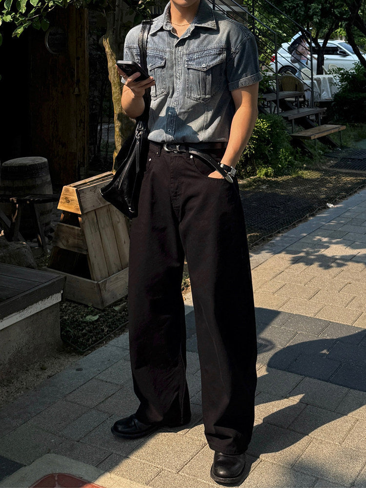 Straight Leg Relaxed Summer Pants