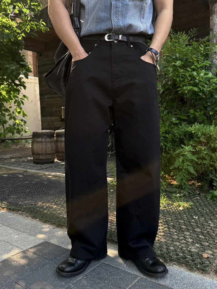 Straight Leg Relaxed Summer Pants
