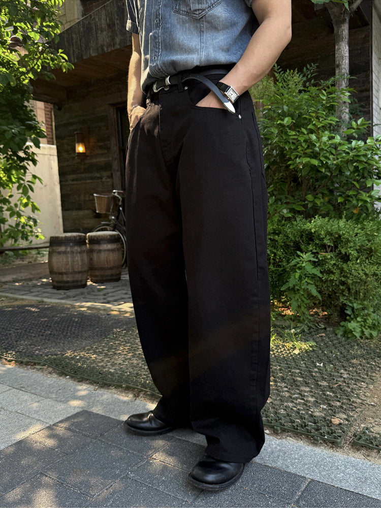 Straight Leg Relaxed Summer Pants