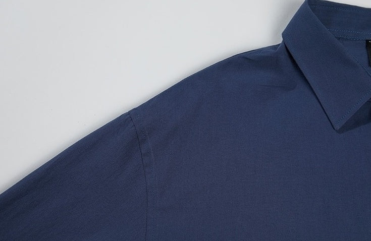 Relaxed Trendy Washed Shirt Jacket