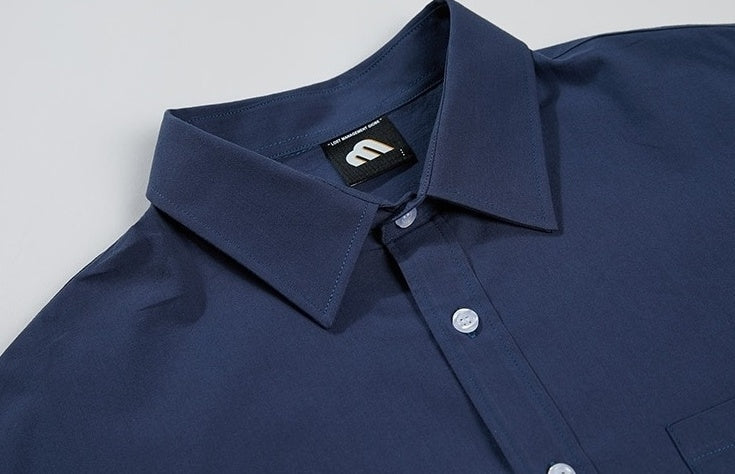 Relaxed Trendy Washed Shirt Jacket