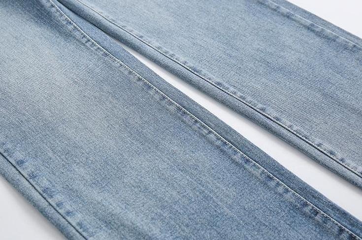 Relaxed Wash Denim Trousers