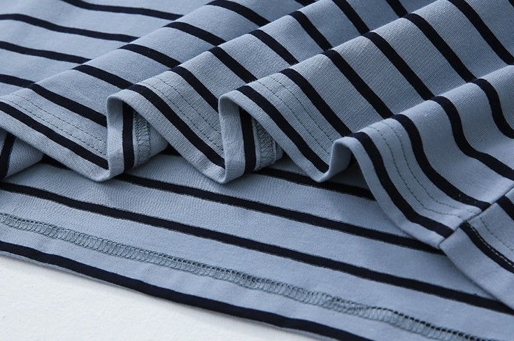 Retro Striped Long Sleeve Top